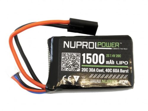 Nuprol Power Lipo - PEQ Micro - 1500mah 7.4V-0