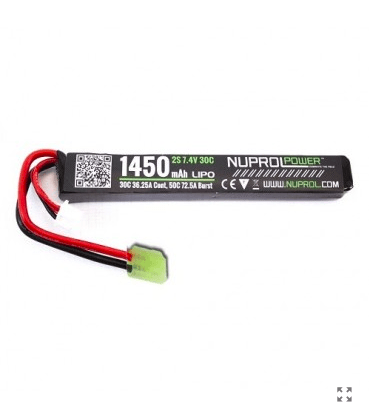 Nuprol Battery Lipo Stick Type 1450mah 7.4v-0